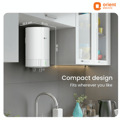 Instaflo 3L Instant Water Heater (Geyser) | Suitable for Low & Mid Rise Buildings | 6 Years Tank Warranty