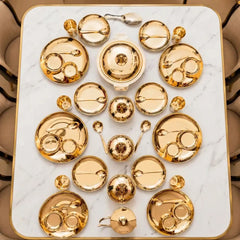 Kansa Luxury Dinner Serving Set