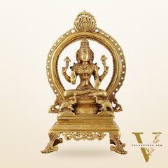 Divine Brass Lakshmi Idol 15 inch