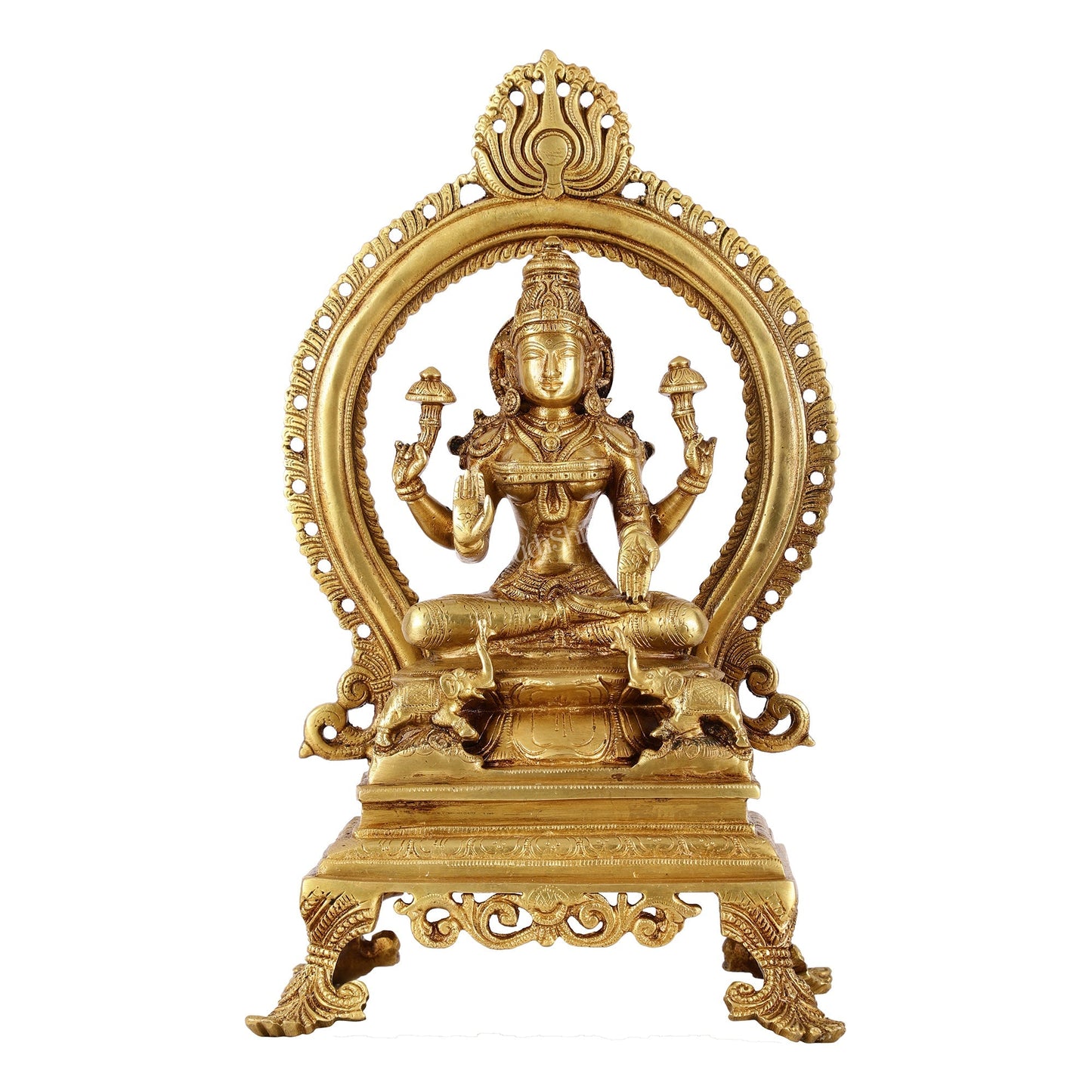 Divine Brass Lakshmi Idol 15 inch