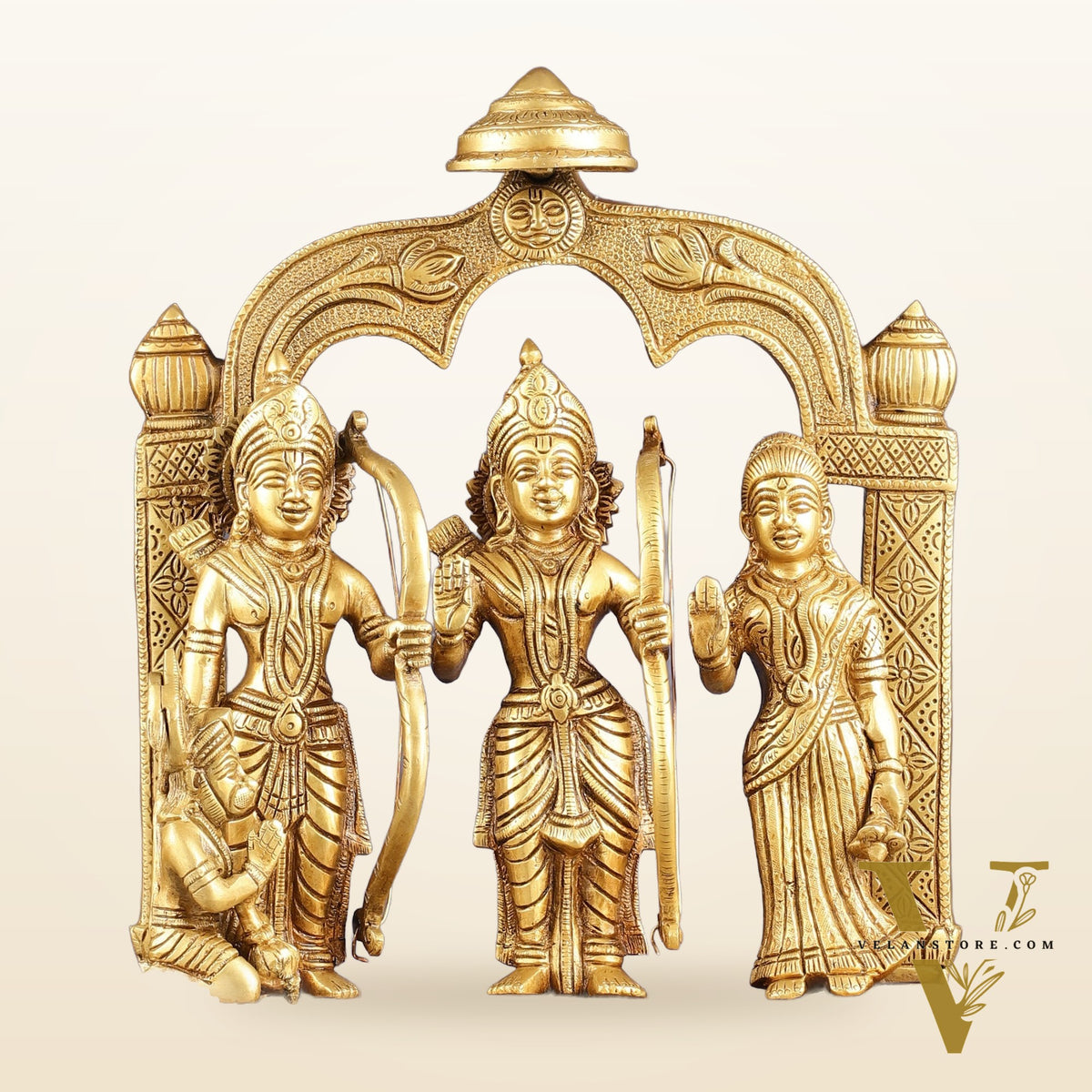 Divine Brass Ram Darbar 13 Inches