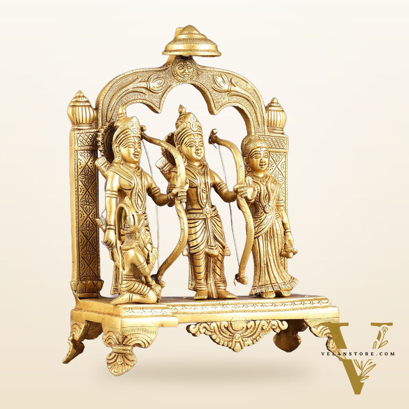 Divine Brass Ram Darbar 13 Inches