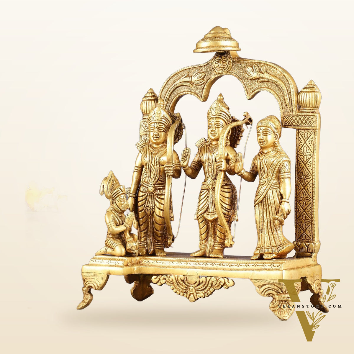 Divine Brass Ram Darbar 13 Inches