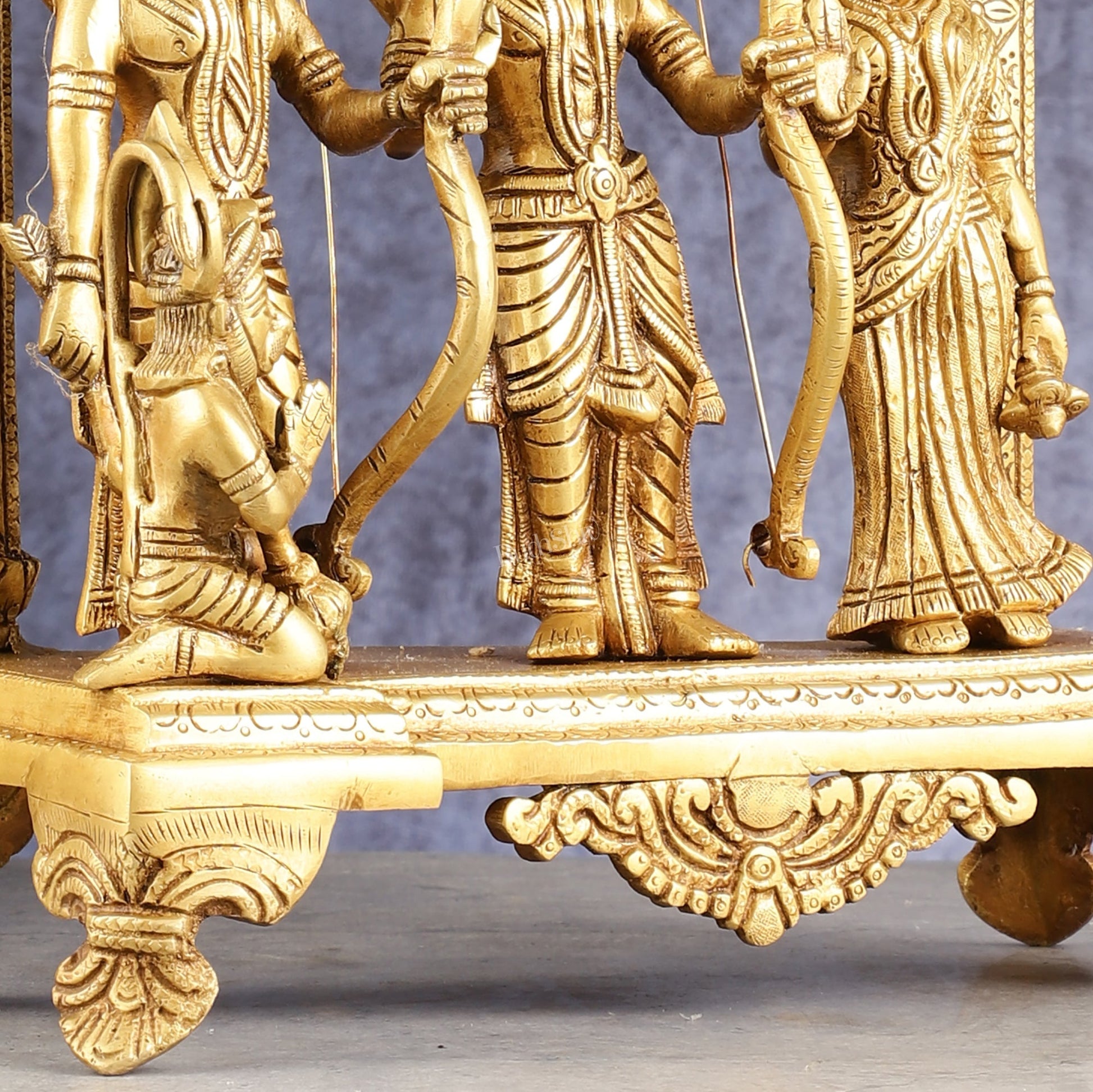 Divine Brass Ram Darbar 13 Inches
