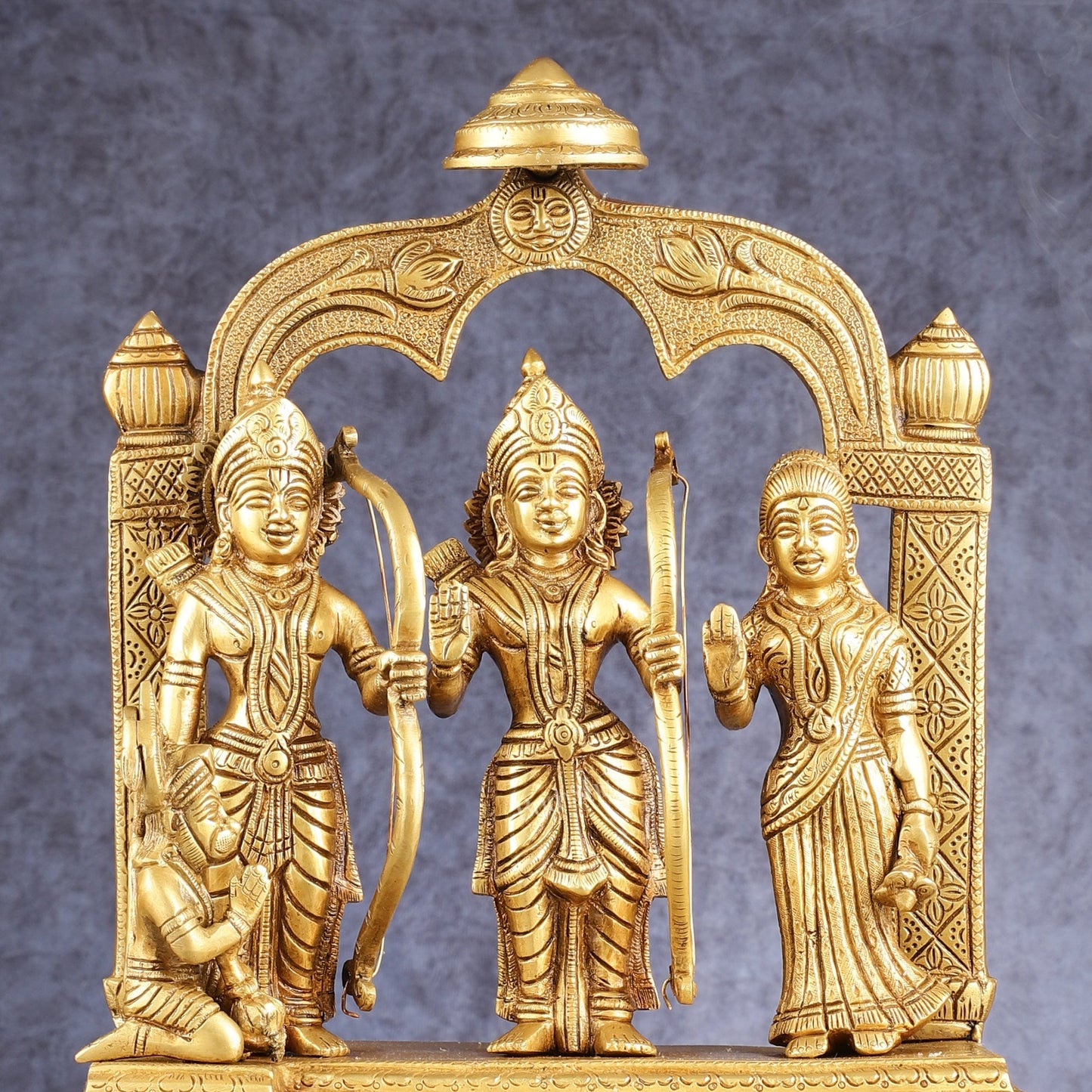 Divine Brass Ram Darbar 13 Inches