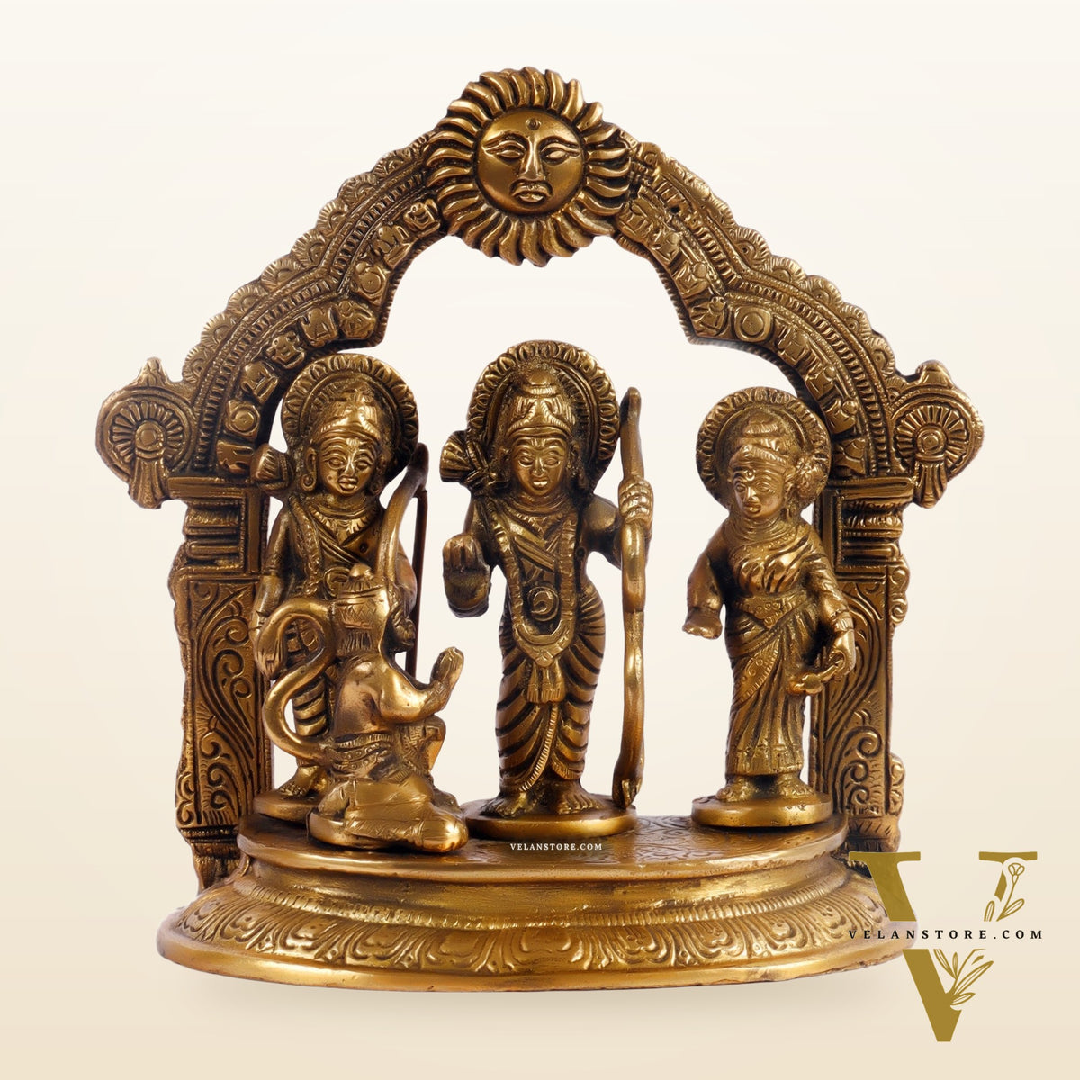 Divine Brass Ram Darbar 7.5 inch