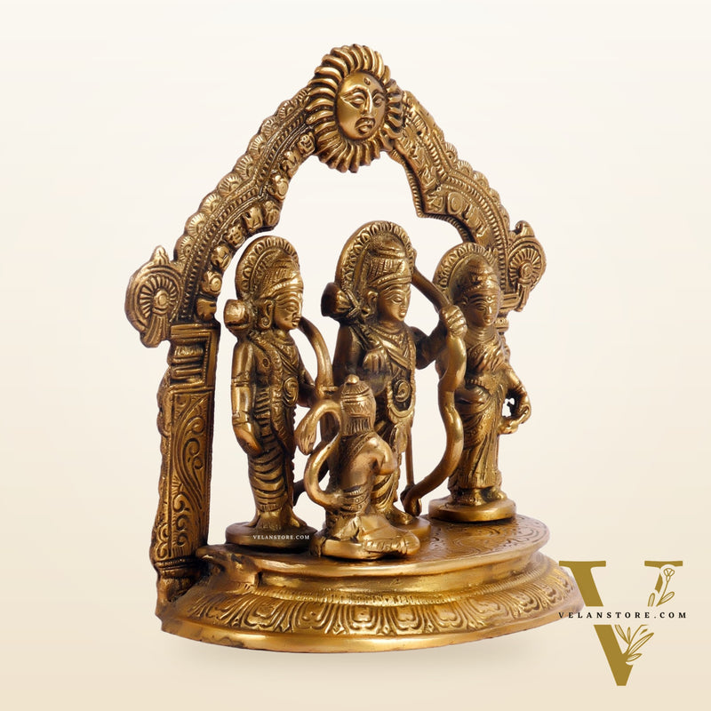 Divine Brass Ram Darbar 7.5 inch