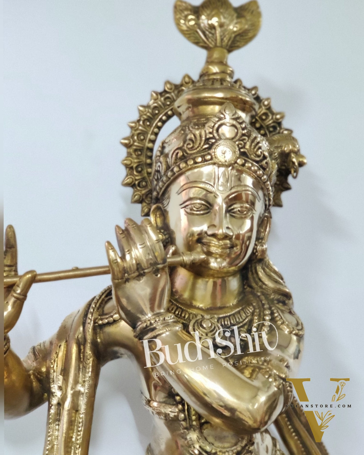 Divine Large Lord Krishna Statue - 36 inch
