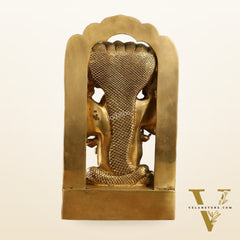 Divine Vishwaroopam of Lord Vishnu Statue | Superfine Brass | 14.5 Inch