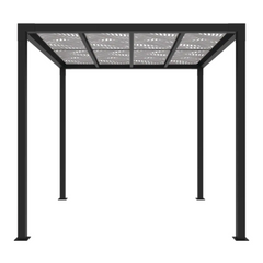 Perlita Outdoor Pergola For Garden ,Terrace (Black)