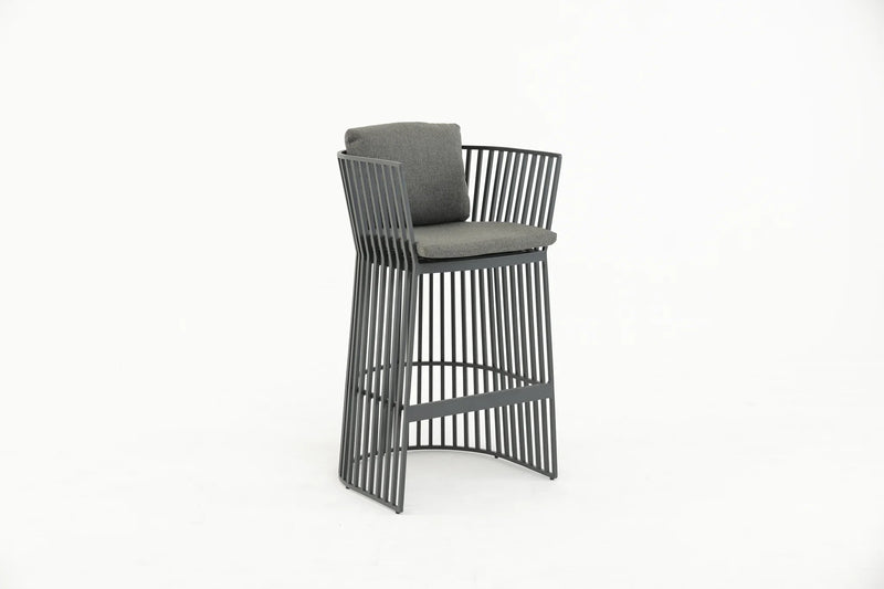 Javier Outdoor Patio Bar Set 2 Chairs and 1 Table Set