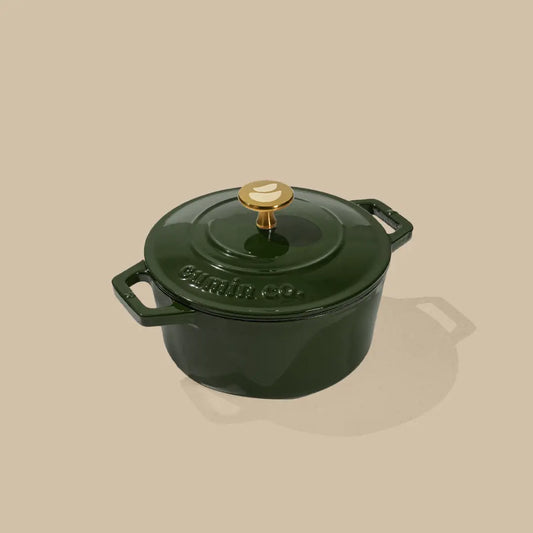 No. 6 Enamel Cast Iron Dutch Oven (1.2L)