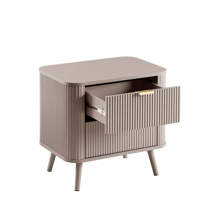 Selin 2 Drawer Bedside Table