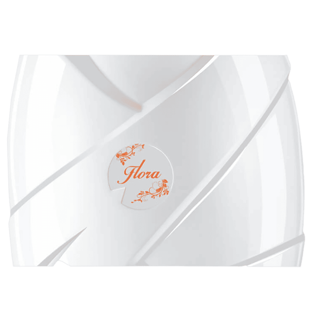 BAJAJ Flora 3 Litre 4 Star Vertical Instant Geyser with Swirl Flow Technology (White)