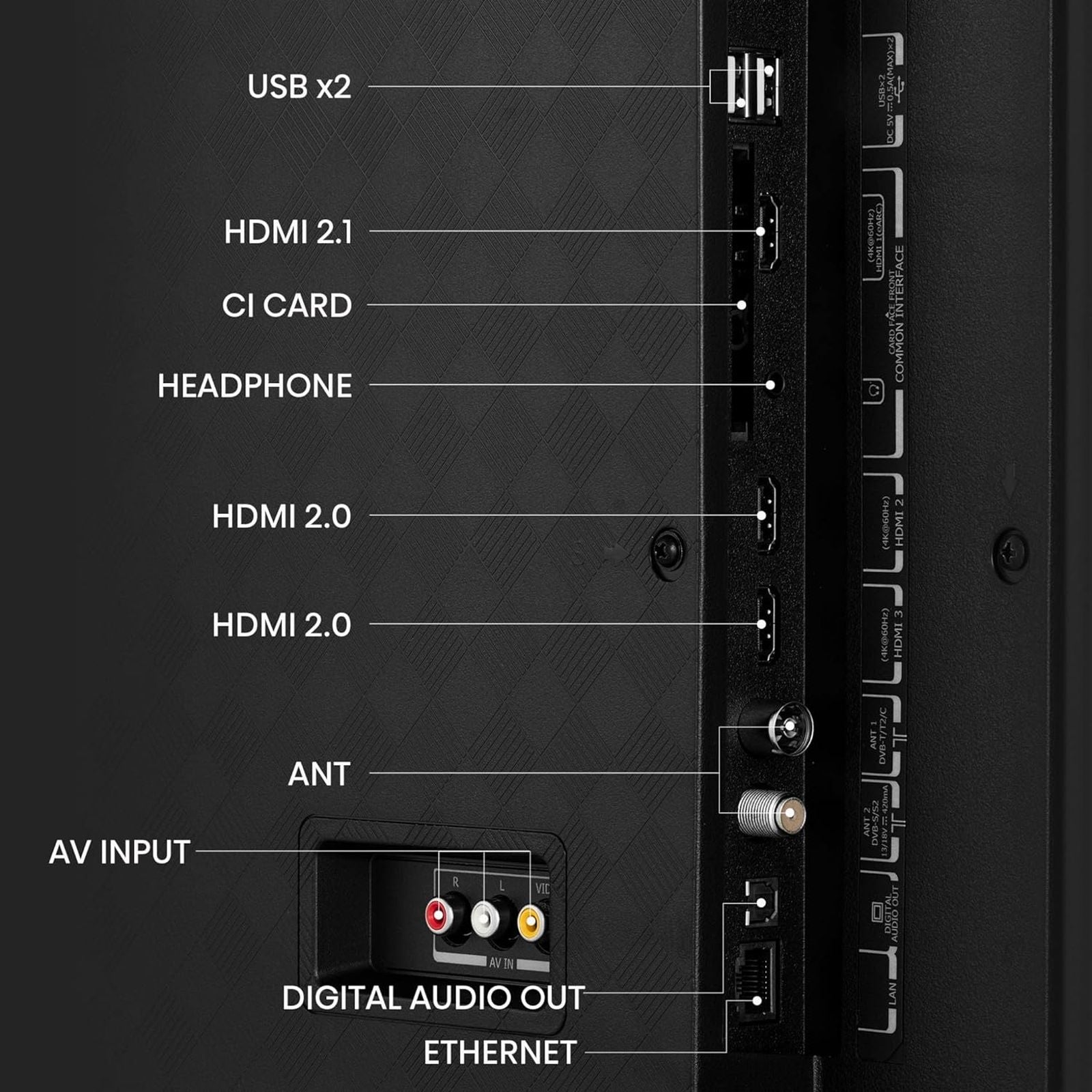TOSHIBA C450 109.22 cm (43 inch) QLED 4K Ultra HD VIDDA TV with Regza Engine ZR