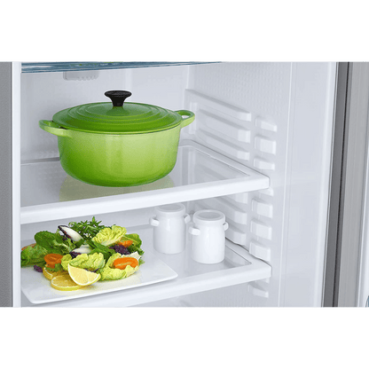 SAMSUNG Stylish Grande 183 Litres 2 Star Direct Cool Single Door Refrigerator with Stabilizer Free Operation (RR20C2412GS/NL, Grey Silver)