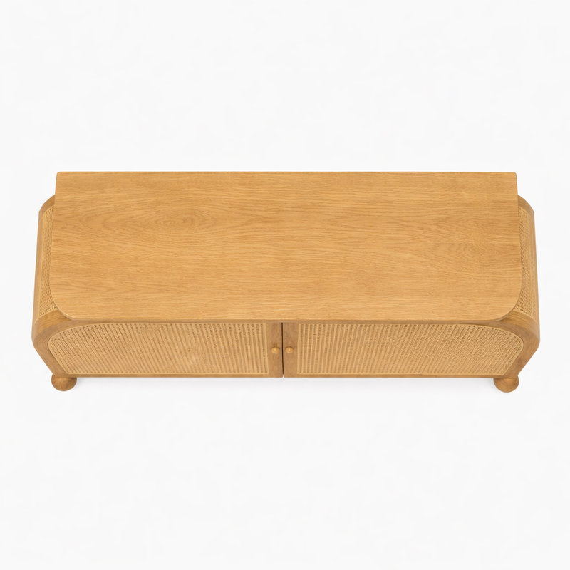 Valencia Rattan Bar Cabinet
