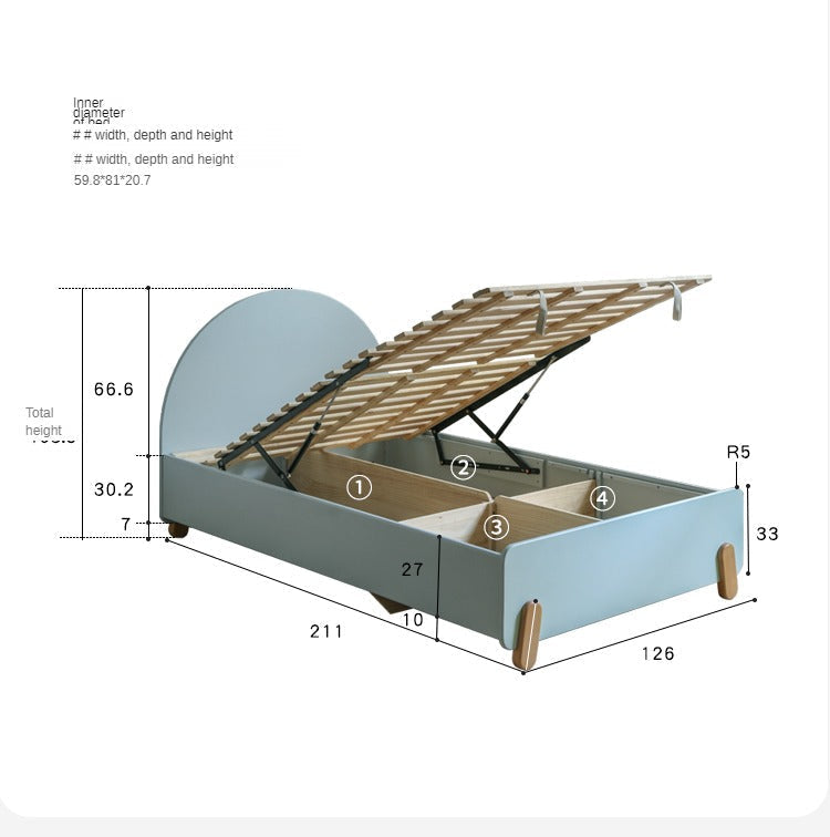 Kids solid wood Bed