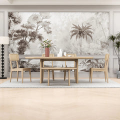 Austin Oval Dining Table Set – Lightwood 6-Seater