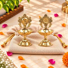 Brass Pooja Potli Gift Hamper: Bulk Corporate Gifting