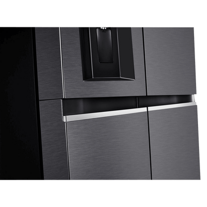 LG 630 Litres 3 Star Frost Free Side by Side Door Smart Wifi Enabled Refrigerator with Multi Air Flow (GL-L257CMC3, Matt Black)