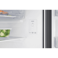 SAMSUNG 330 Litres 2 Star Frost Free Double Door Smart Wifi Enabled Refrigerator with Bespoke AI (RT34DG5A2BSLHL, EZ Clean Steel)