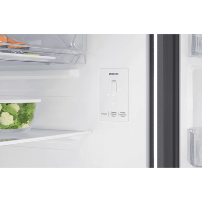 SAMSUNG 330 Litres 2 Star Frost Free Double Door Smart Wifi Enabled Refrigerator with Bespoke AI (RT34DG5A2BSLHL, EZ Clean Steel)
