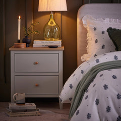 Wynmist 2 Drawer Bedside Table