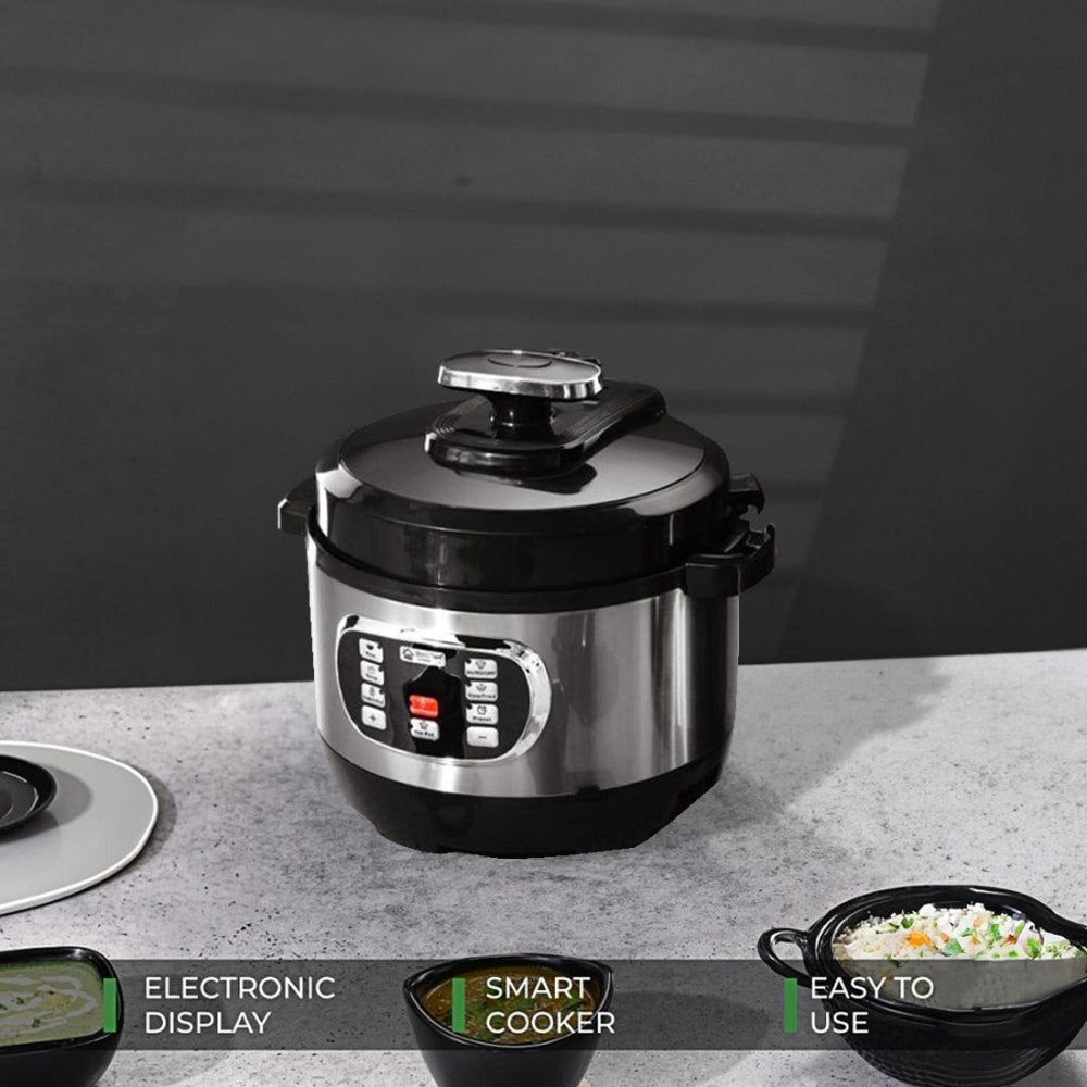 Electric Pressure Cooker 3L with 6-in-1 Functions
