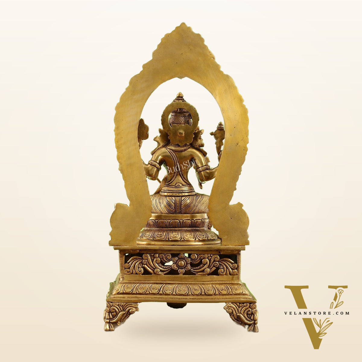 Elegant 20.5 Inch Brass Lalitha Devi Rajarajeshwari Kamakshmi Amman Idol