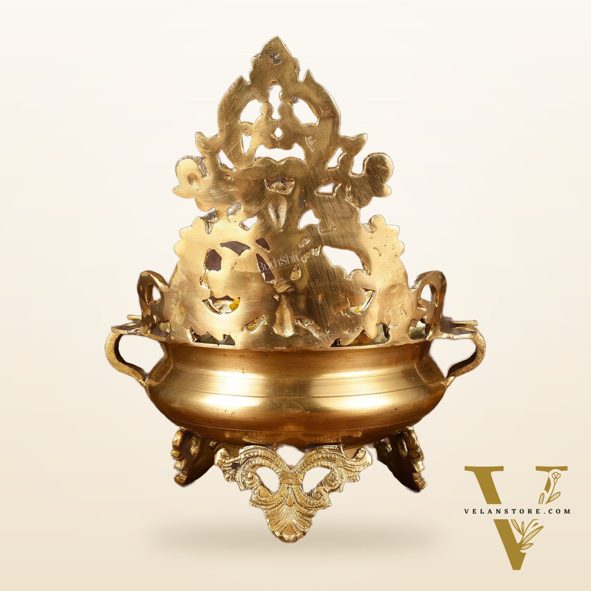 Elegant Brass Urli Bowl | Height: 12 inch