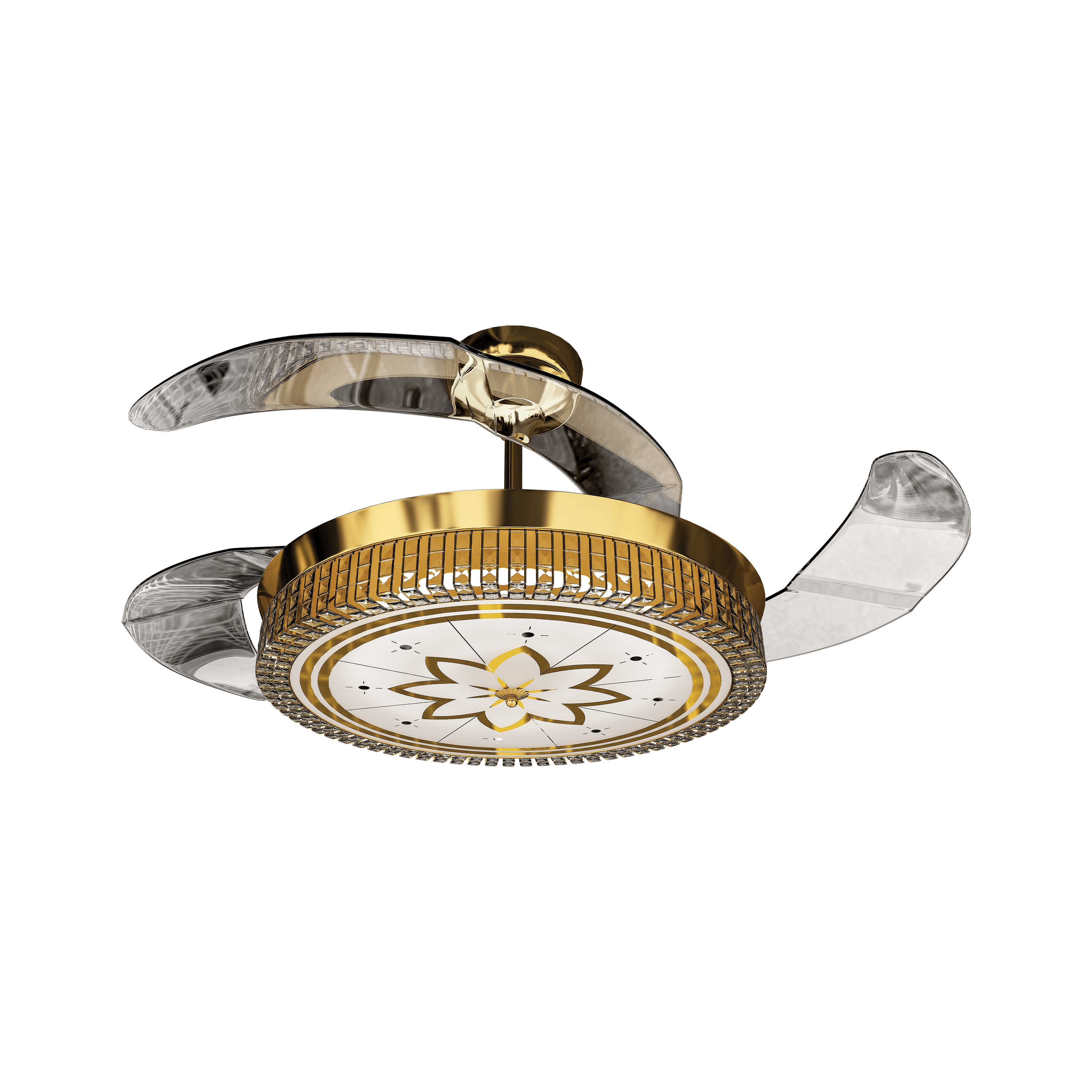 Eleganza Chandelier Ceiling Fan | 2-Year Warranty