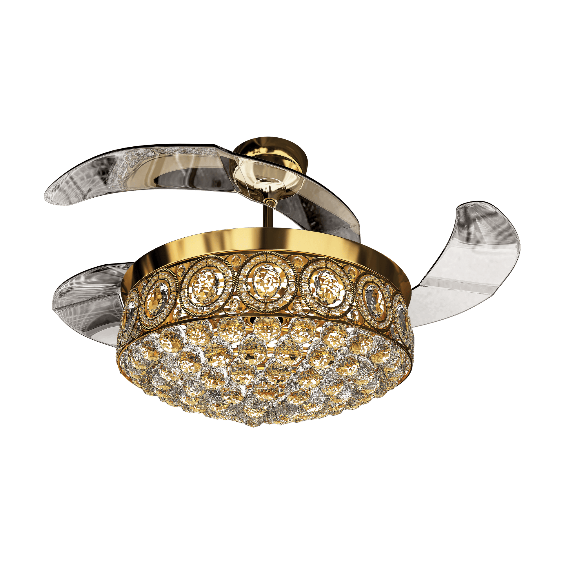 Eleganza Chandelier Ceiling Fan | 2-Year Warranty