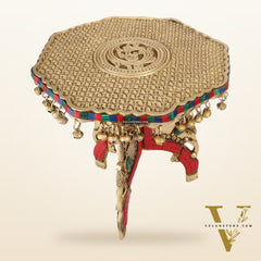 Elephant brass chowki 12 inch shine