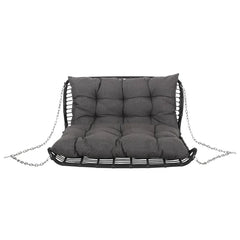 Edris Double Seater Hanging Swing Without Stand For Balcony , Garden Swing