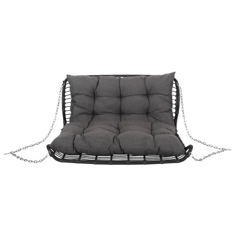 Edris Double Seater Hanging Swing Without Stand For Balcony , Garden Swing