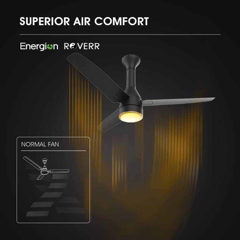 Crompton Energion Roverr 5 Star 1200mm Sweep 3 Blade BLDC Motor Ceiling Fan (Anti Rust)-5