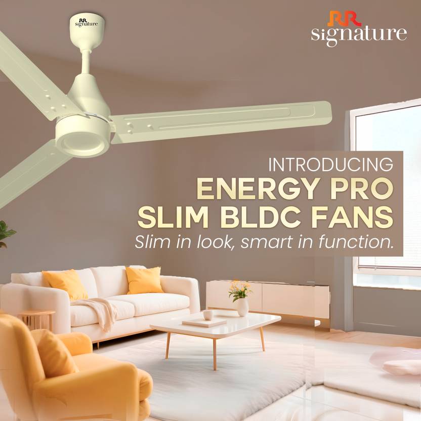 RR Energy Pro Slim BLDC Motor 1200 mm Ceiling Fan-2