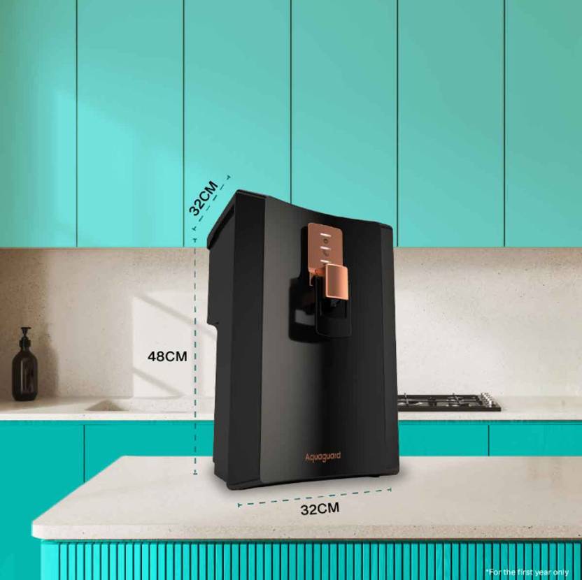 Eureka Forbes Aquaguard ENRICH SUPERIO RO+UV+SS 2X+2ALK BT 5 L RO + UV Water Purifier