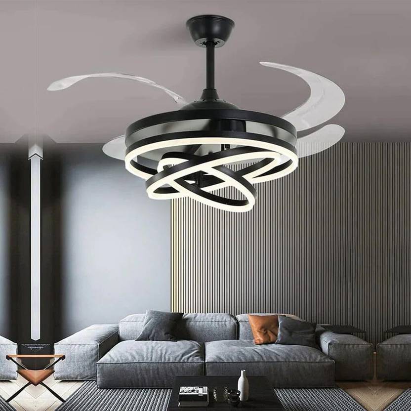 HANS LIGHTINGS ESC-405YY2026 - BK Silent Operation 1320 mm Ceiling Fan-6
