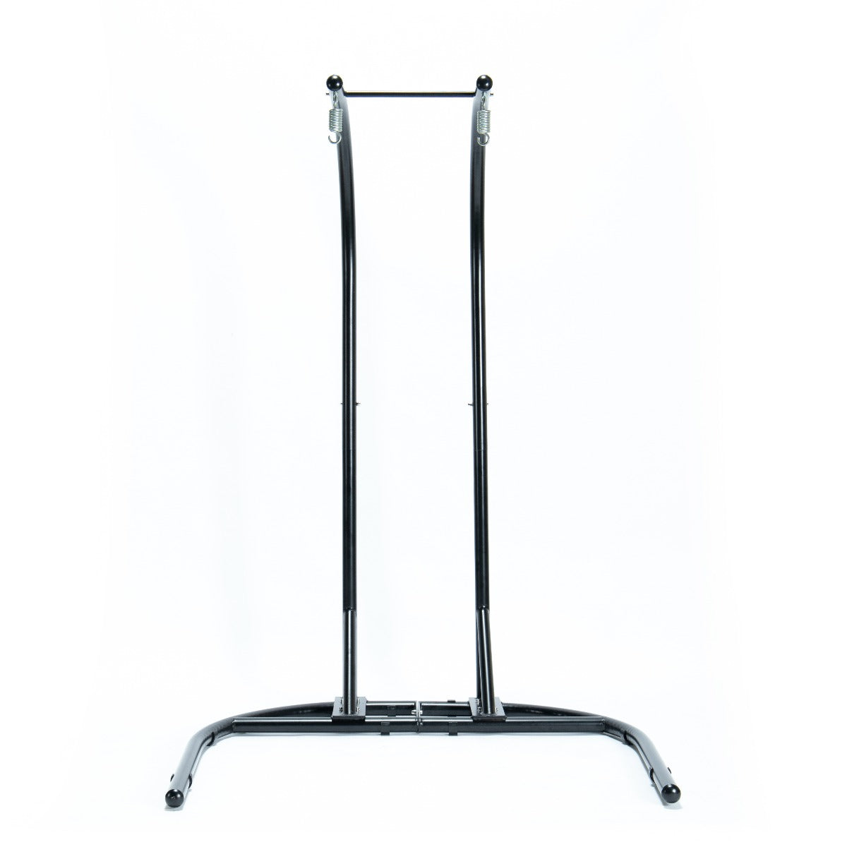 Tonia Double Seater Hanging Swing With Stand For Balcony , Garden Swing (Black) Braided and Rope