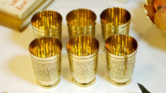 Brass Etched Glass