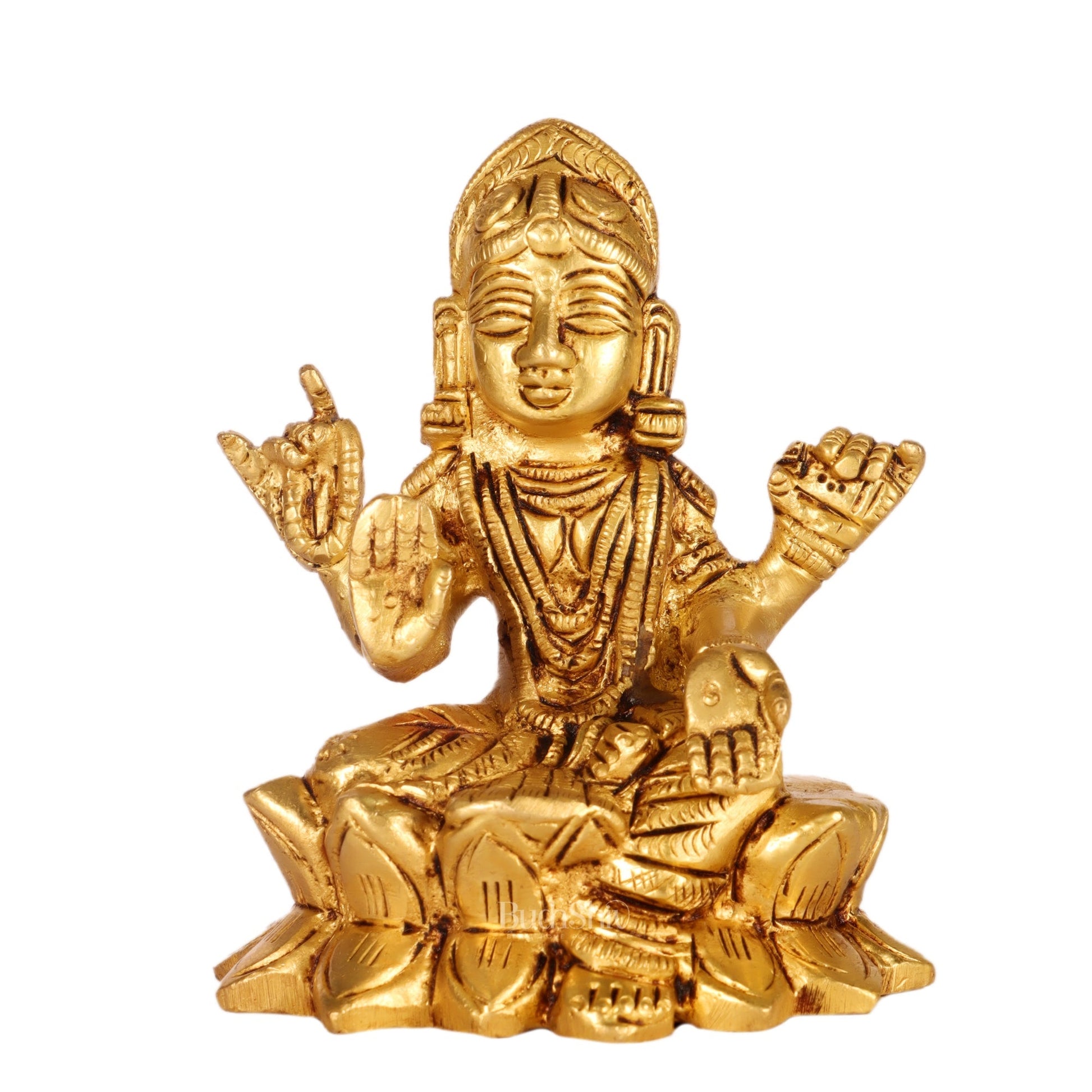 Brass Tripura Sundari Balambika idol 3"