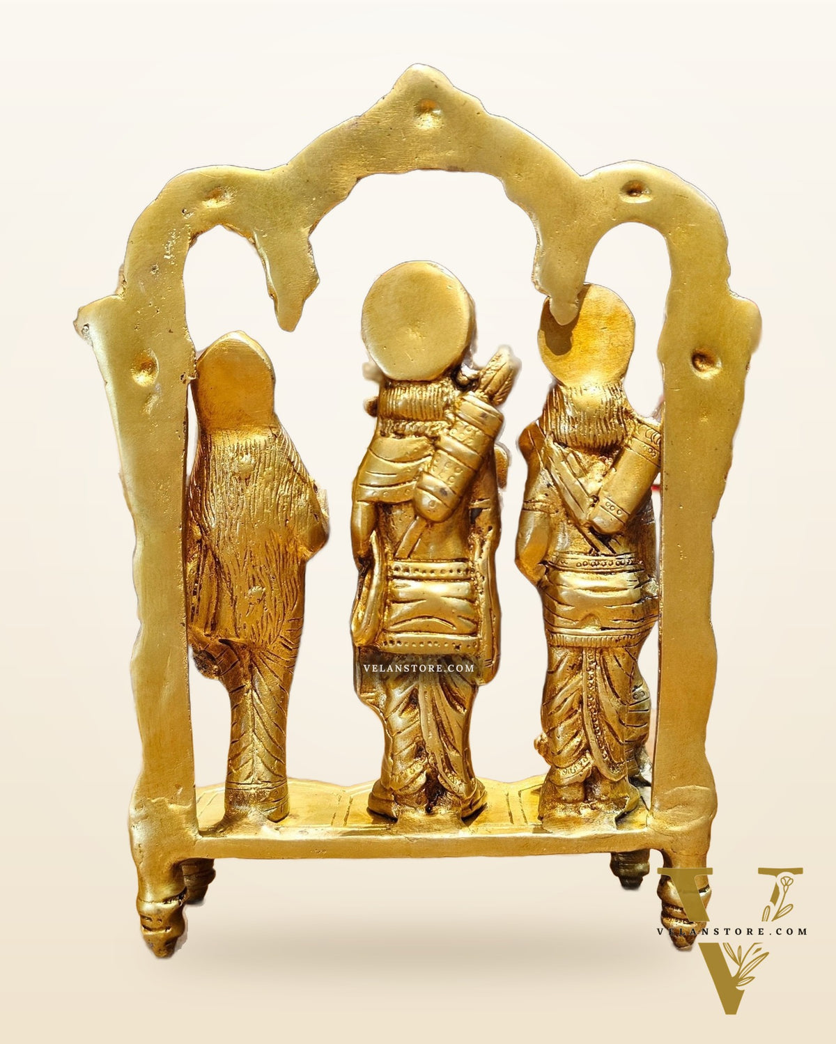 Exquisite Brass Ram Darbar idol 11 Inch