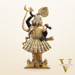 Exquisite Brass Shreenath ji Murti - 18 Inch | Fine Details & Craftsmanship