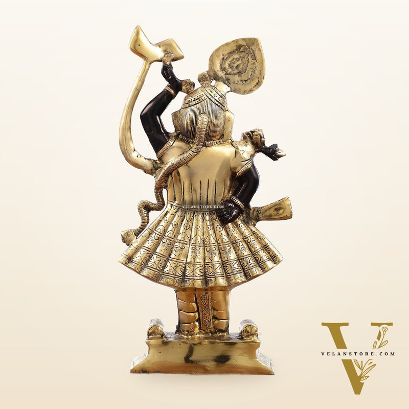 Exquisite Brass Shreenath ji Murti - 18 Inch | Fine Details & Craftsmanship