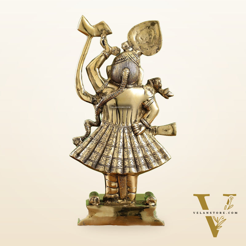 Exquisite Brass Shreenath ji Murti - 18 Inch