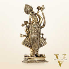 Exquisite Brass Shreenath ji Murti - 18 Inch
