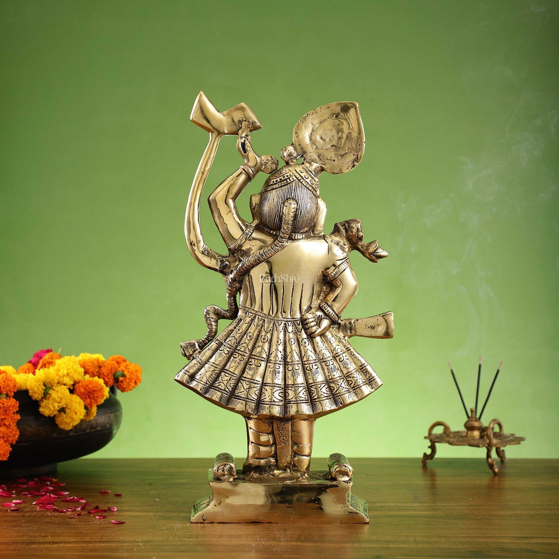 Exquisite Brass Shreenath ji Murti - 18 Inch