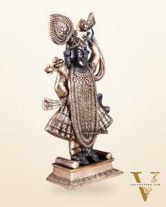 Exquisite Brass Shrinath ji Murti - 18 Inch |